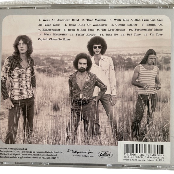 Classic Maters Grand Funk Railroad excellent condition!!! - Picture 2 of 2